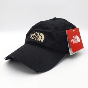 The North Face Unisex Black Logo Hat 